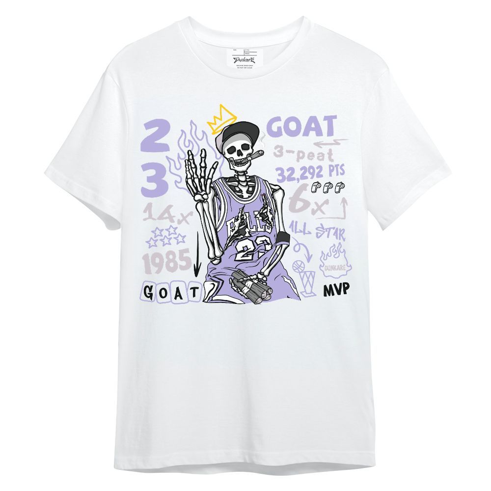 Shirt To Match Low Pure Violet 11s - Number 23 G.0.A.T Streetwear Unisex Shirt