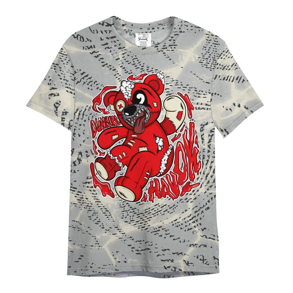 Shirt To Match Cement Grey 3s - Havok Bear All Over Print