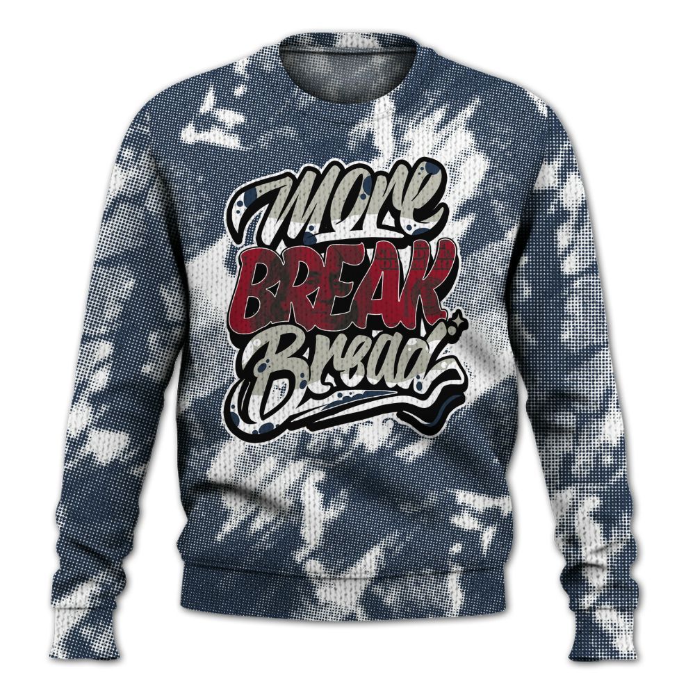 Knitted Sweater To Match Navy Blue 2024 6s - More Break Shirt Unisex Oufit