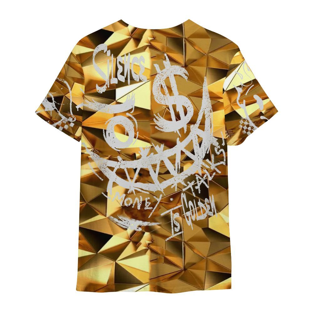 Shirt To Match NET Gold 4s - Mouth Burning Street Style All Over Print