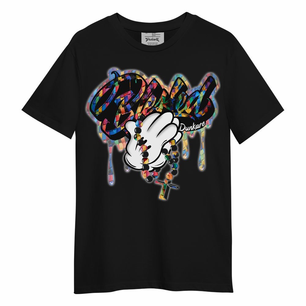 Shirt To Match Air Rainbow Weave - God Blessed Drip Unisex Shirt
