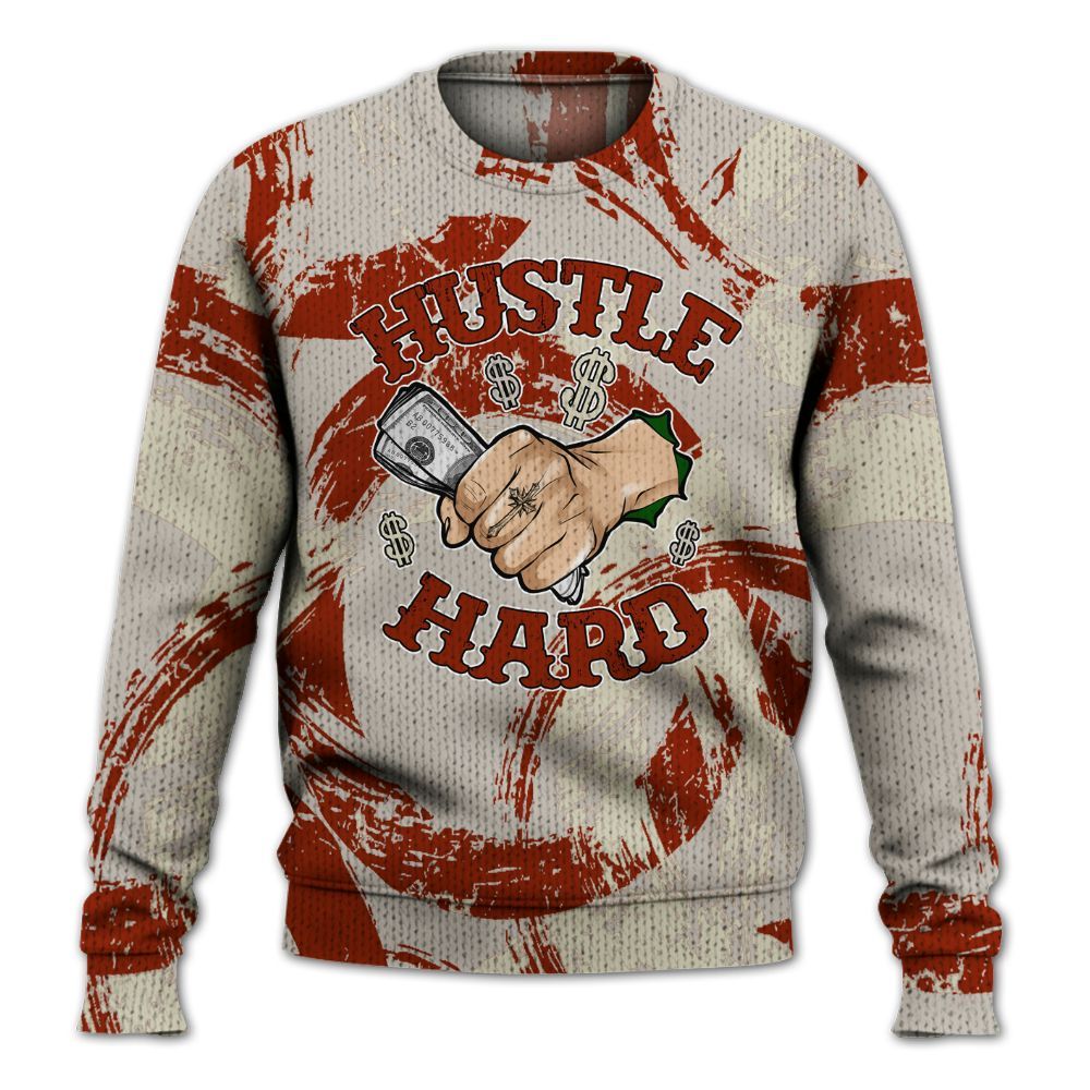 Knitted Sweater To Match El Grito 5s - Hustles Hard! Splash