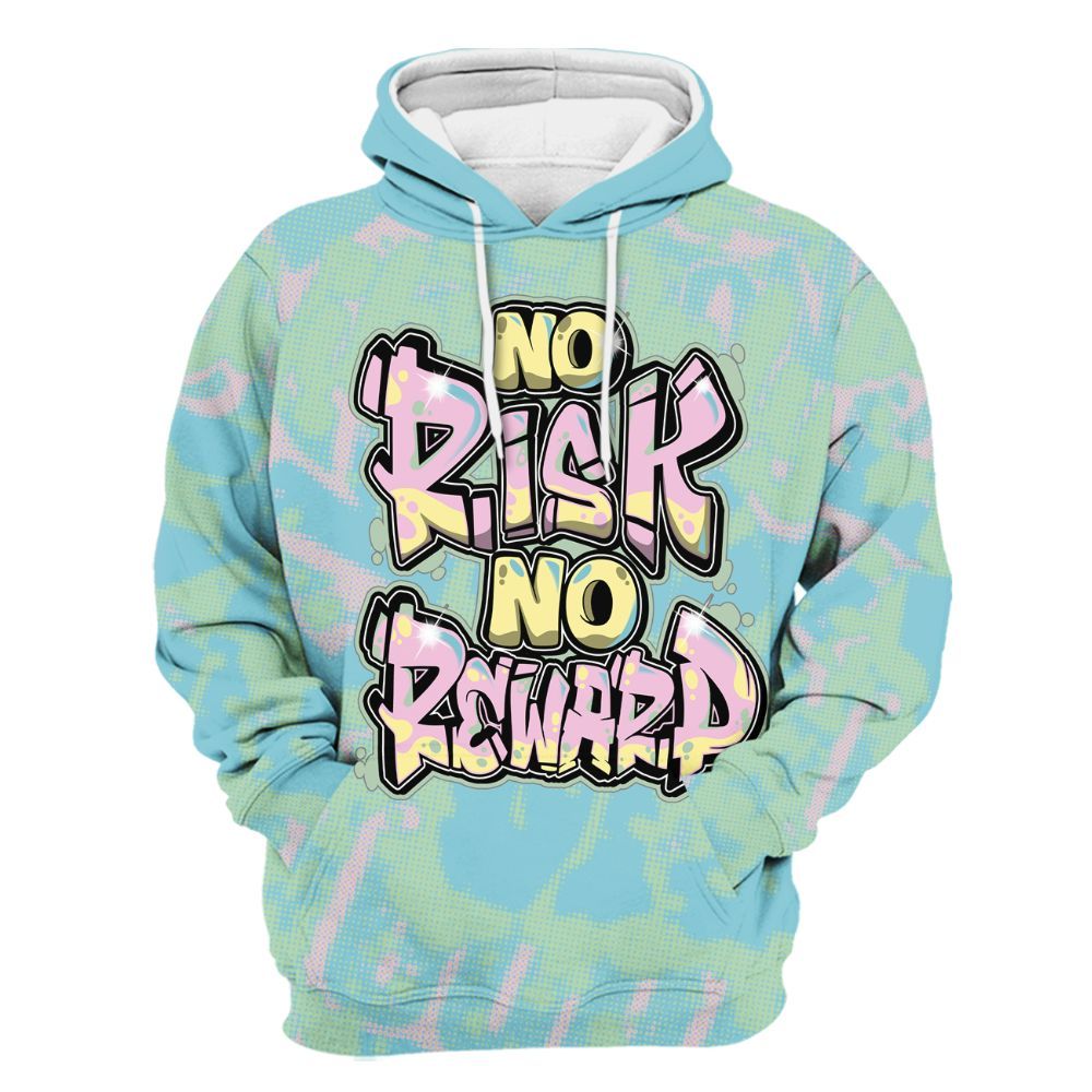 Hoodie To Match SB Dunk Low Visty - No Risks No Reward Street All Over Print