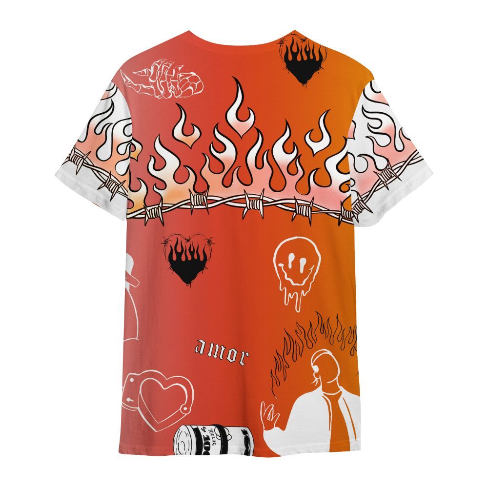 Shirt To Match Dunk High Candy Corn - Snake Trust No One All Over Print