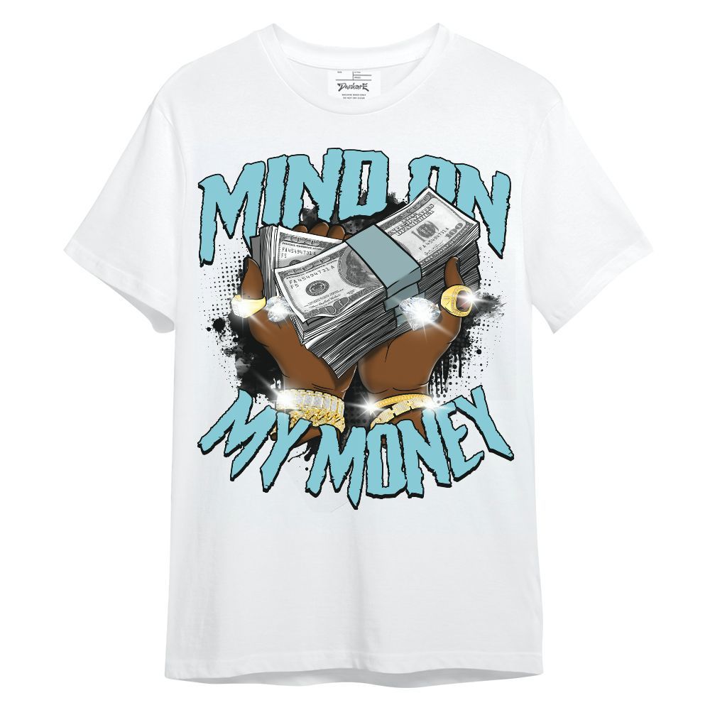 Shirt To Match Low Legend Blue 11s - Mind On My Money Graphic Unisex Shirt