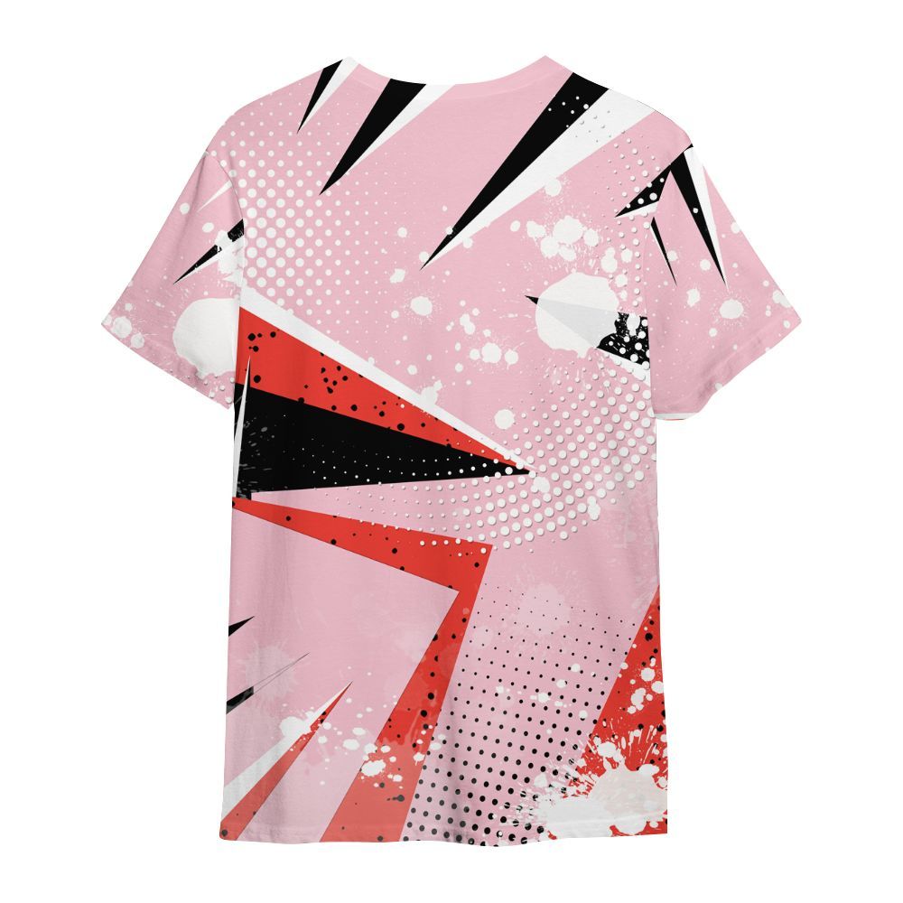 Shirt To Match Retro Awake Arctic Pink - Poly Trust No One Dripping All Over Print