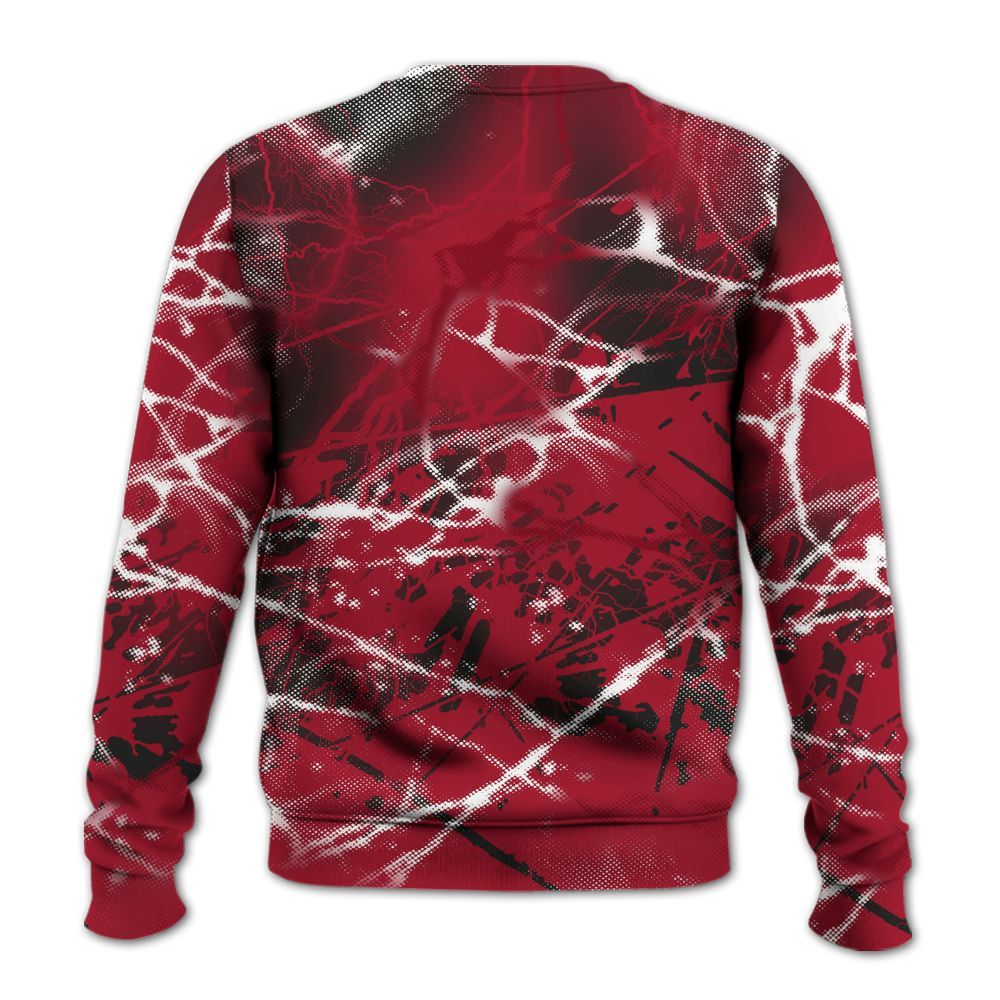 Sweatshirt To Match High OG Black Toe Reimagined 1s - Ones Move In Silence Graphic All Over Print