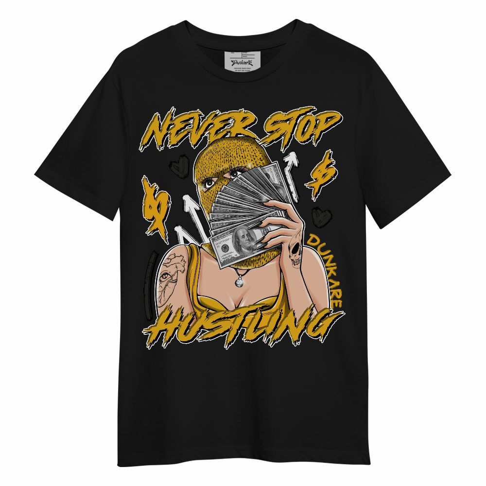 Shirt To Match Vivid Sulfur 4s - Hustling Unque Unisex Shirt