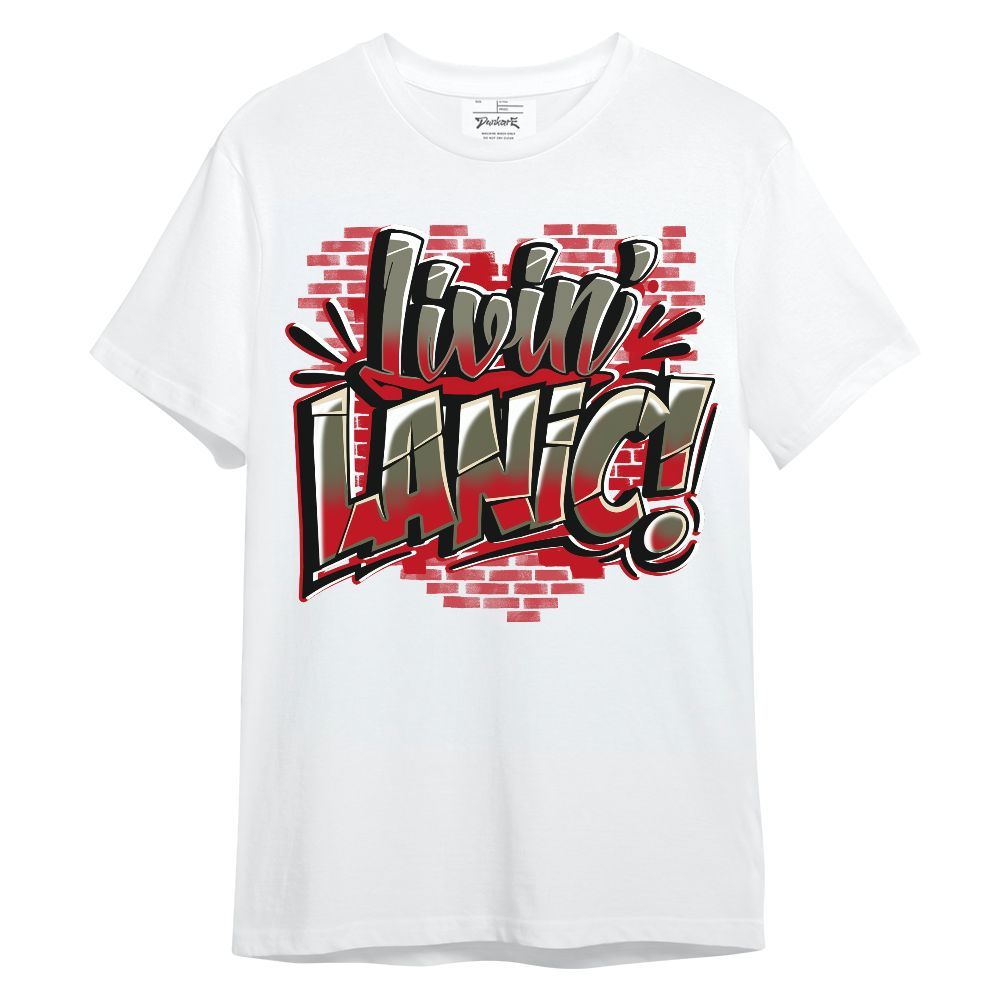 Shirt To Match Low OG Medium Olive 1s - Living Large Unisex Shirt