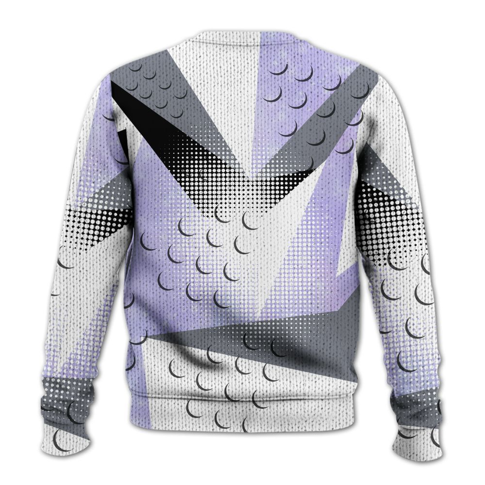 Knitted Sweater To Match Zen Master 4s - Poly Custom Name Number 23 5s