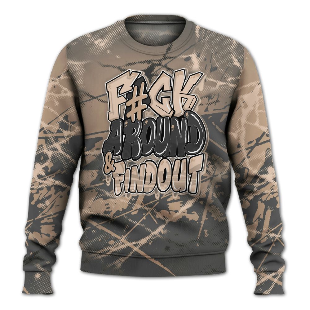 Sweatshirt To Match Kobe 9 EM Mamba - F Around Find Out Graphic Profound All Over Print