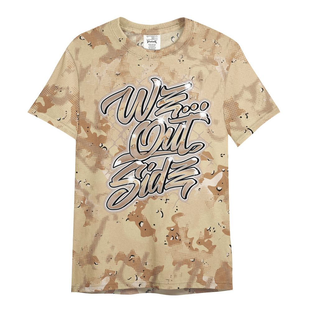 Shirt To Match Desert Camo 3s - We OutSider Graphic Street All Over Print