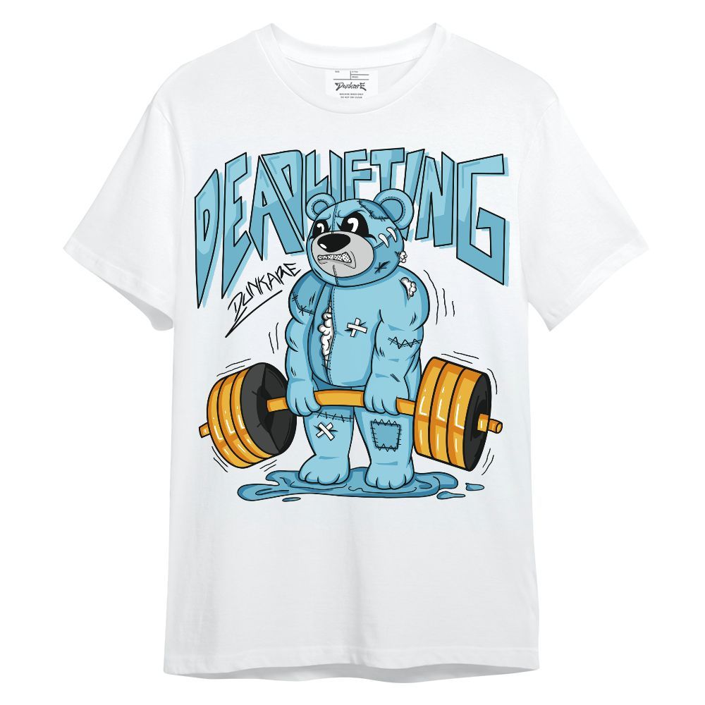 Shirt To Match Dunk High Homer Simpson - Deadlifting Bear Unisex Shirt