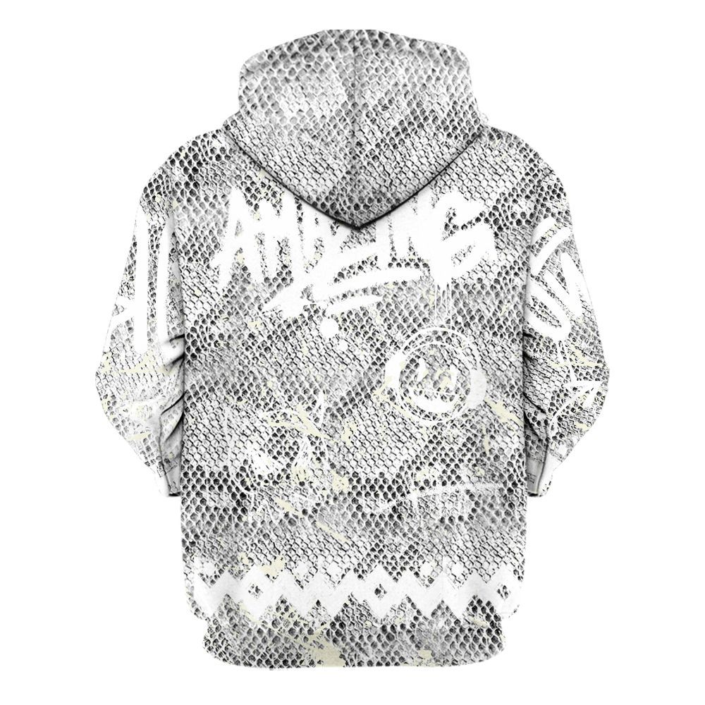 Hoodie To Match Low CNY Year Of The Snake 11s - Friday Sneaker Crayon All Over Print