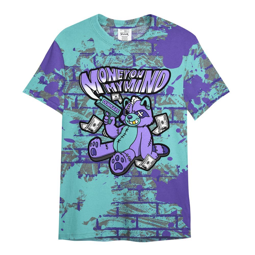 Shirt To Match Low Hornets 1s - Money On My Mind Raccoon Brick All Over Print