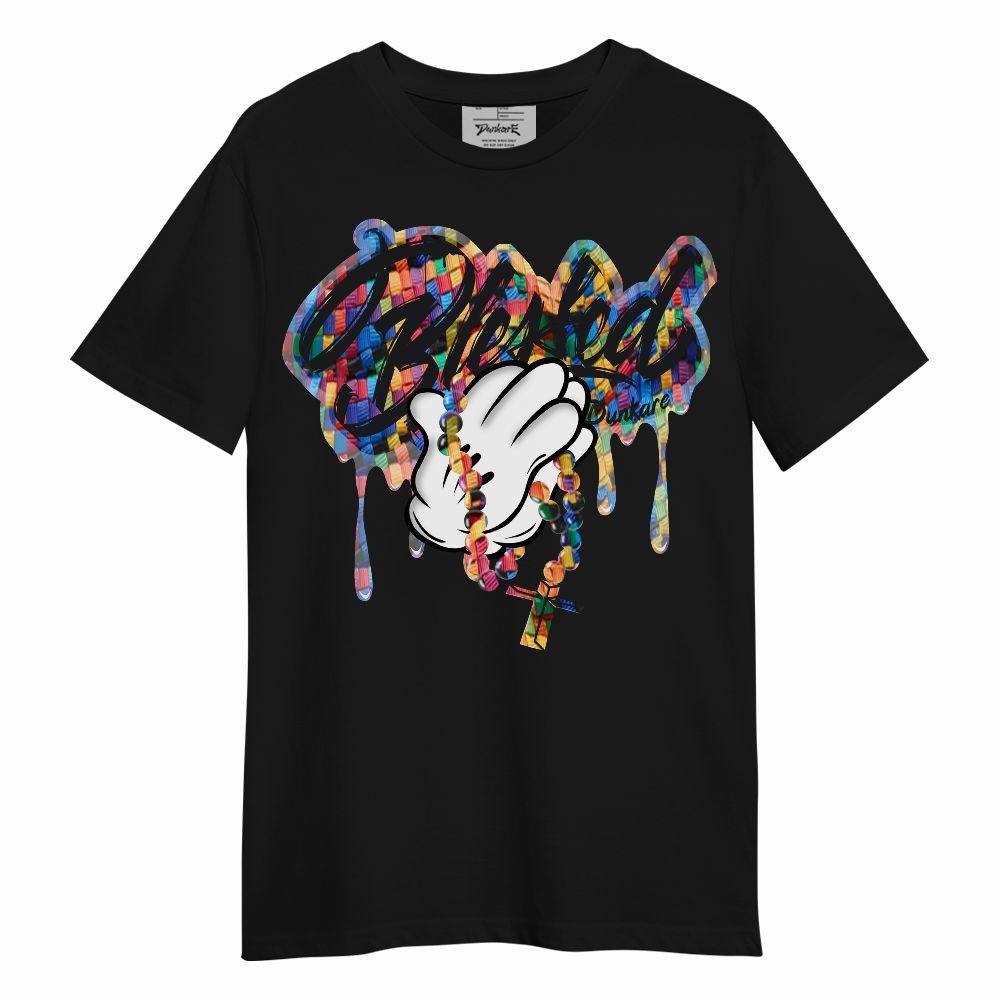 Shirt To Match Air Rainbow Weave - God Blessed Drip Unisex Shirt