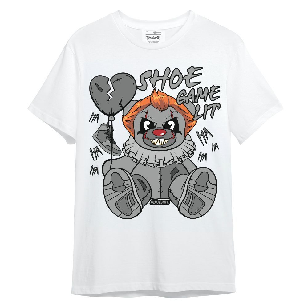 Shirt To Match Black Wolf Grey 12s - Shoe Game Bear Unisex Shirt