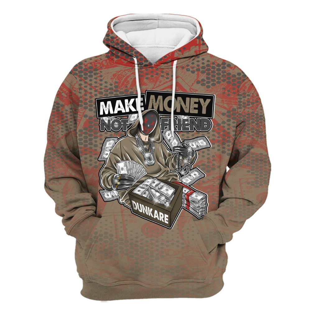 Hoodie To Match Olive 9s - Make Moneys Unique All Over Print