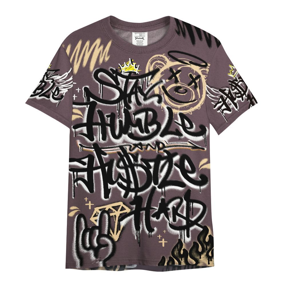 Shirt To Match AMM Black 3s - Humble Drip Streetwear Graffity All Over Print