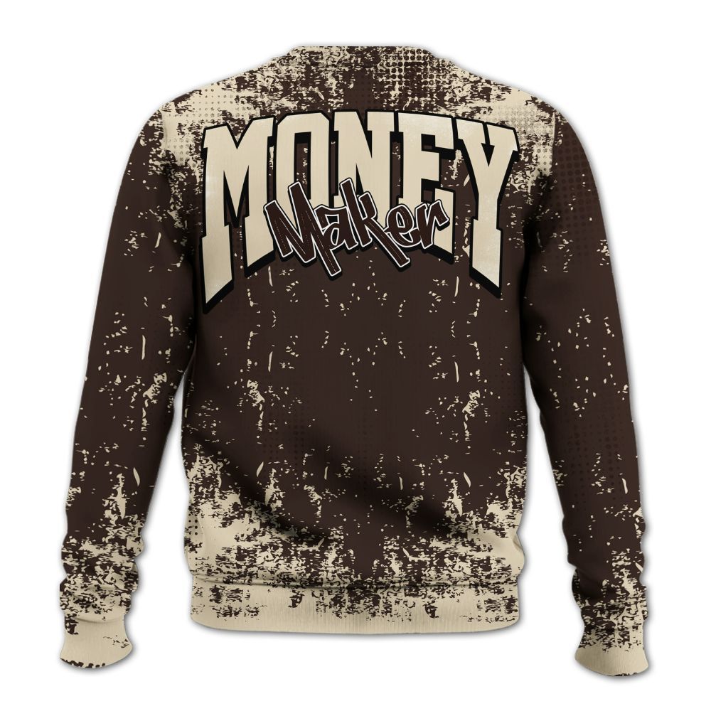 Sweatshirt To Match 2025 Retro Earth 5s - Move In Silence Money Street Retro All Over Print