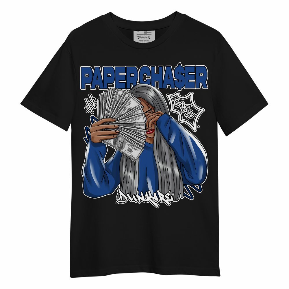 Shirt To Match High OG True Blue 1s - PaperChase Unqiue Unisex Shirt