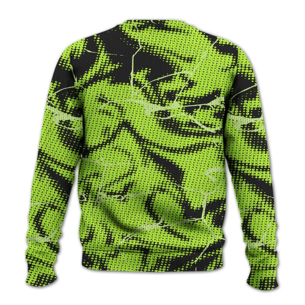 Knitted Sweater To Match Air Force 1 Low Dance Volt - Dislike Us Graphic