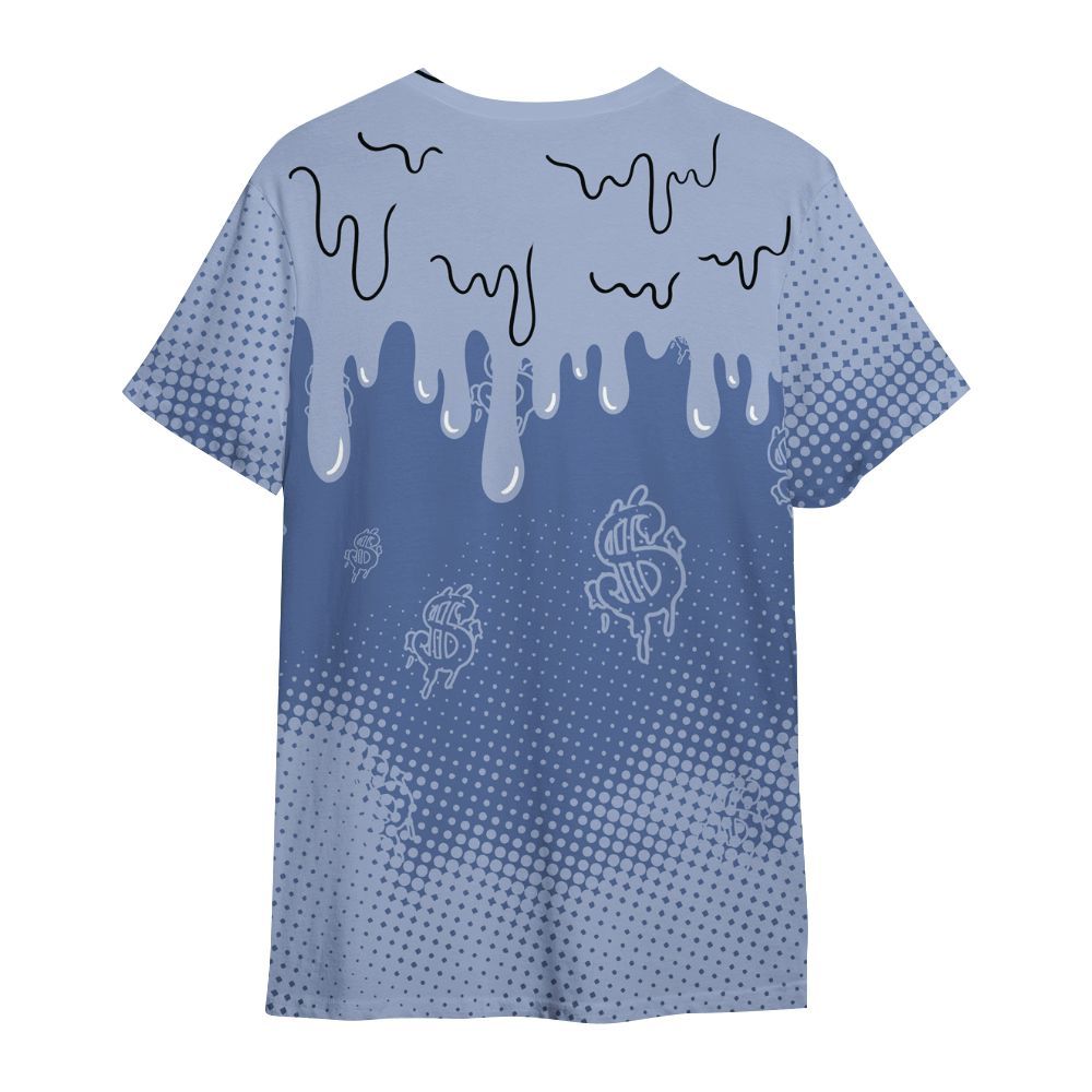 Shirt To Match Black Metallic 5s - Loot Bear Unique Drip All Over Print