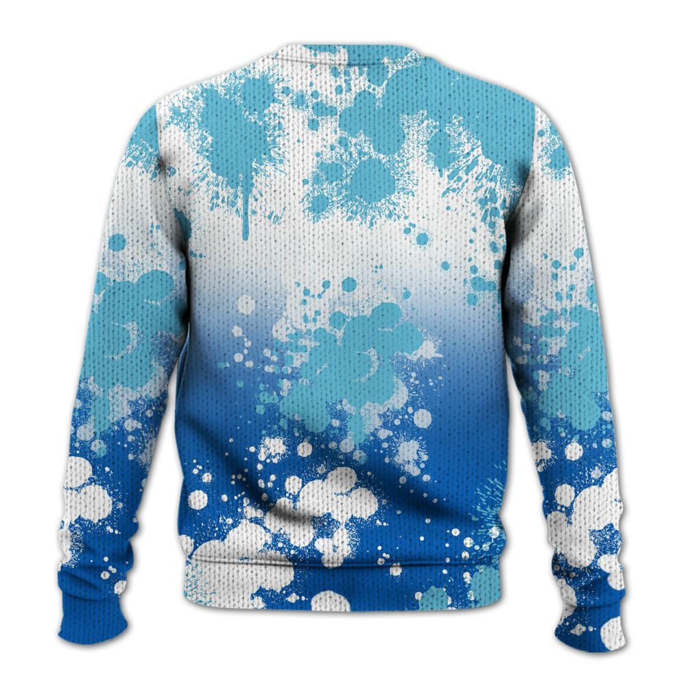 Knitted Sweater To Match Dunk Low Argon - Trust No One Scary