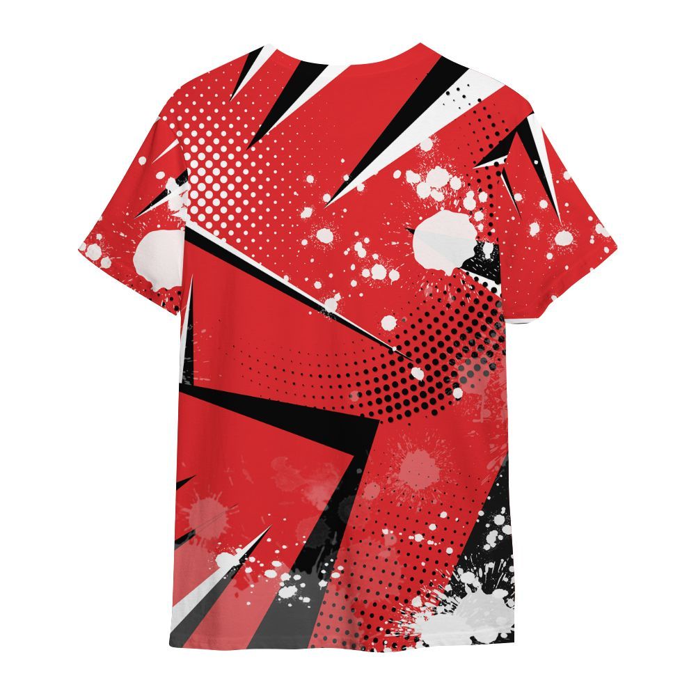 Shirt To Match Chile Red 9s - Poly Trust No One Dripping All Over Print