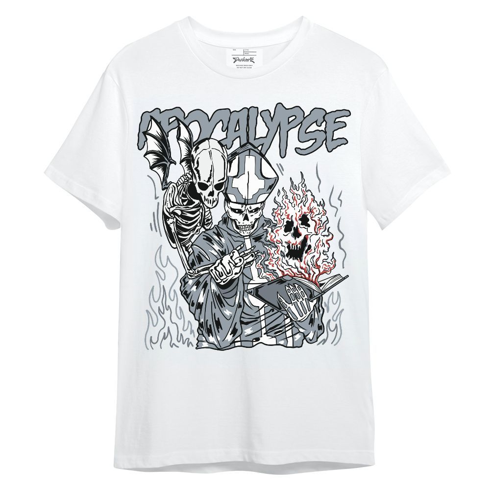 Shirt To Match Wolf Grey 13s - Apocalypse Skeleton Unisex Shirt