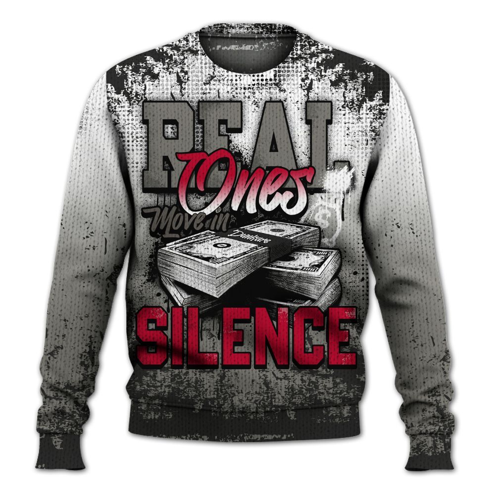 Sweater To Match Shadow 2025 10s Shirt, Move In Silence Money Street Retro Graphic