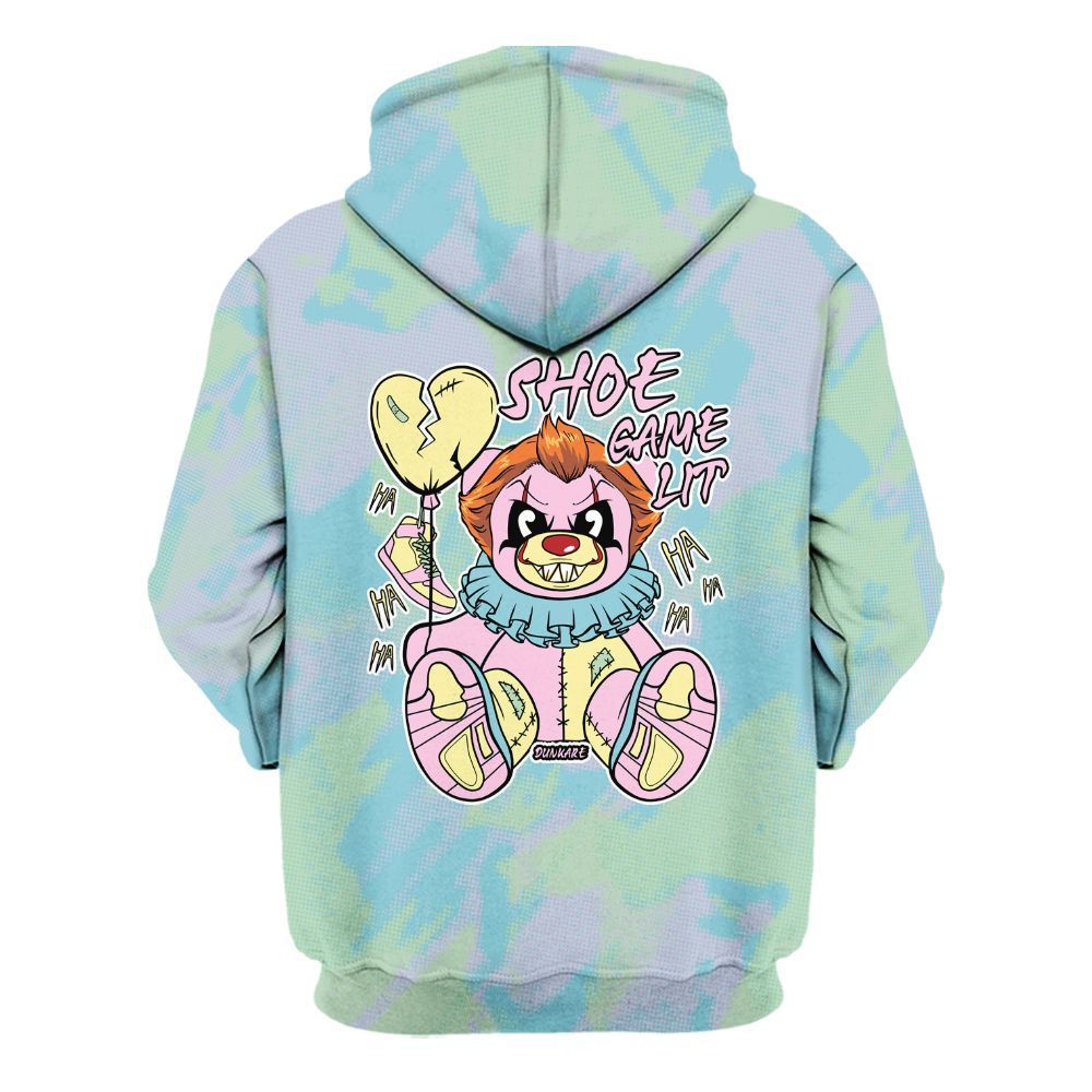 Hoodie To Match SB Dunk Low Visty - Shoe Game Bear Abstract Halftone All Over Print