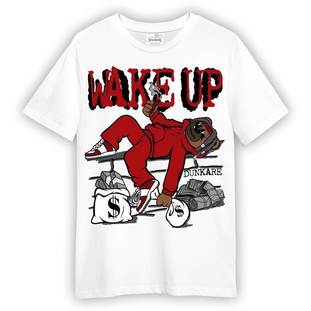 Shirt To Match Red Taxi 12s - Wakeup Bear Shirt Unisex
