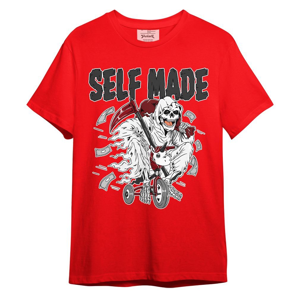 Shirt To Match Bred Velvet 11s - Self Make Skeleton Unisex Shirt