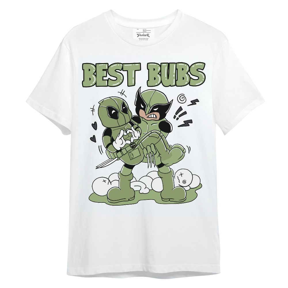 Shirt To Match Oil Green 4s - Bubs Cartoon Unisex Shirt