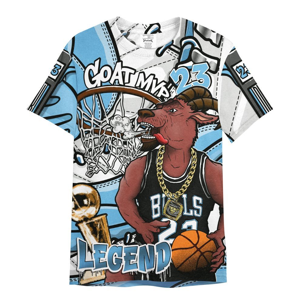 Shirt To Match Melo 12s - 23 Goat JD All Over Print
