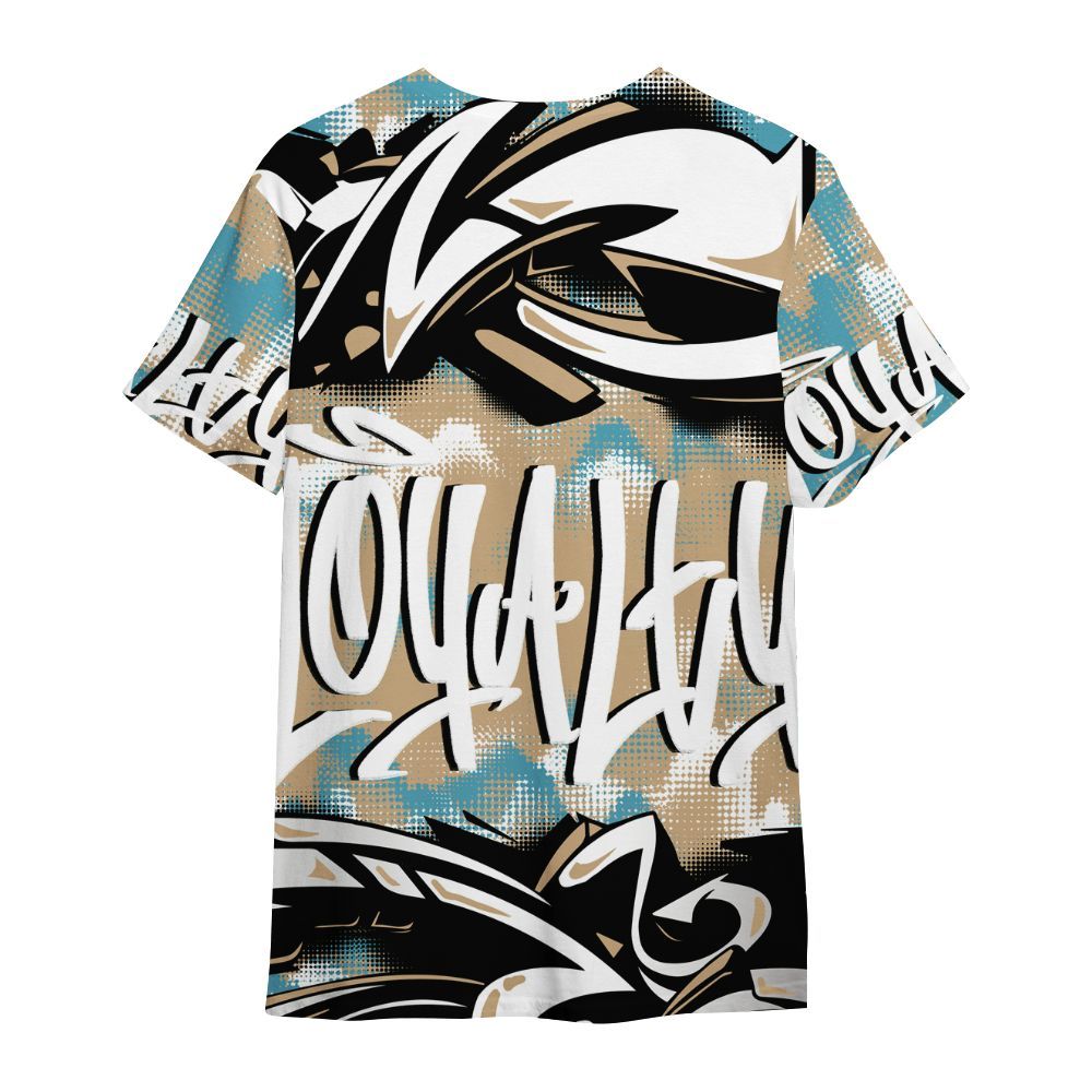Shirt To Match H-Town 11s - Loyalty Out Value Graffiti All Over Print