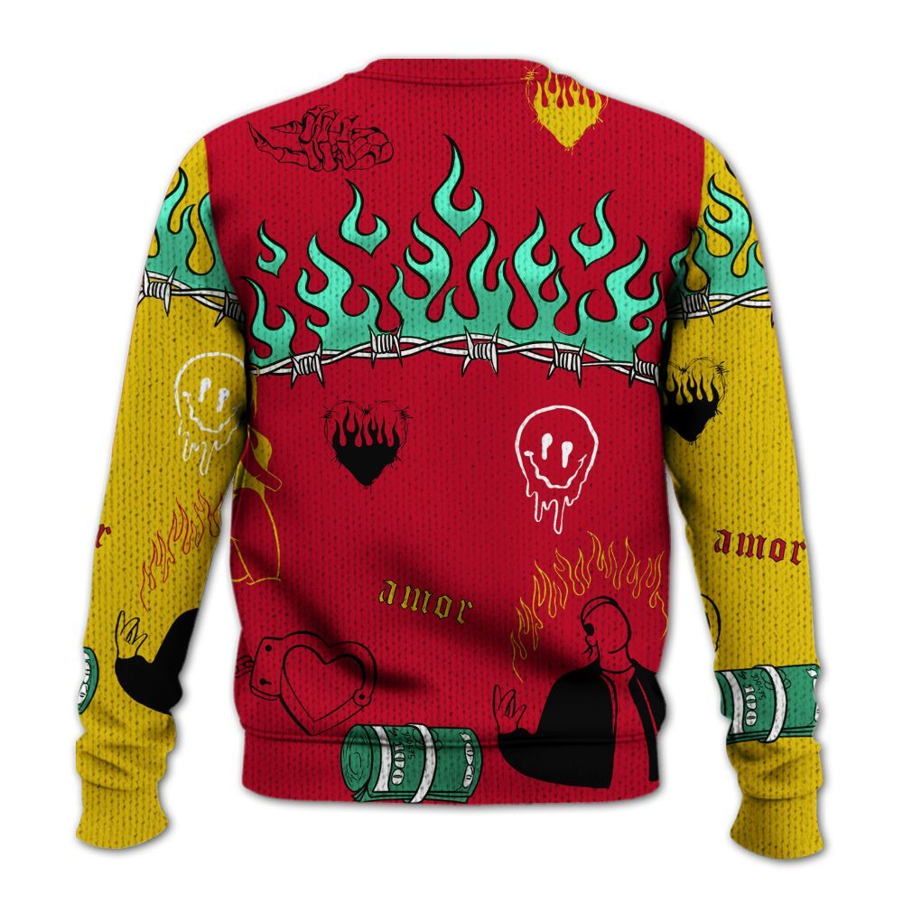 Sweater To Match Miro 7s - Snake Trust No One Graphic