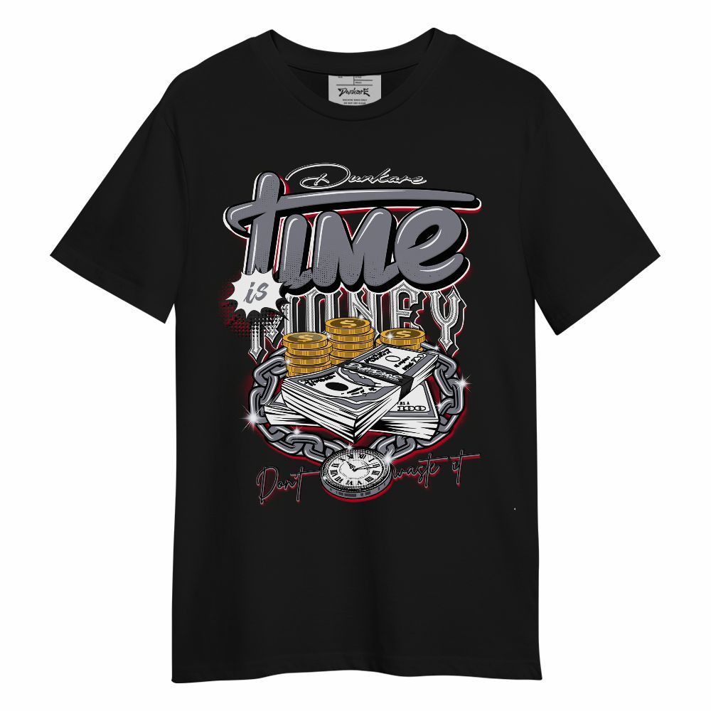 Shirt To Match Retro Black Flint 13s - Time Is Money Unisex Shirt