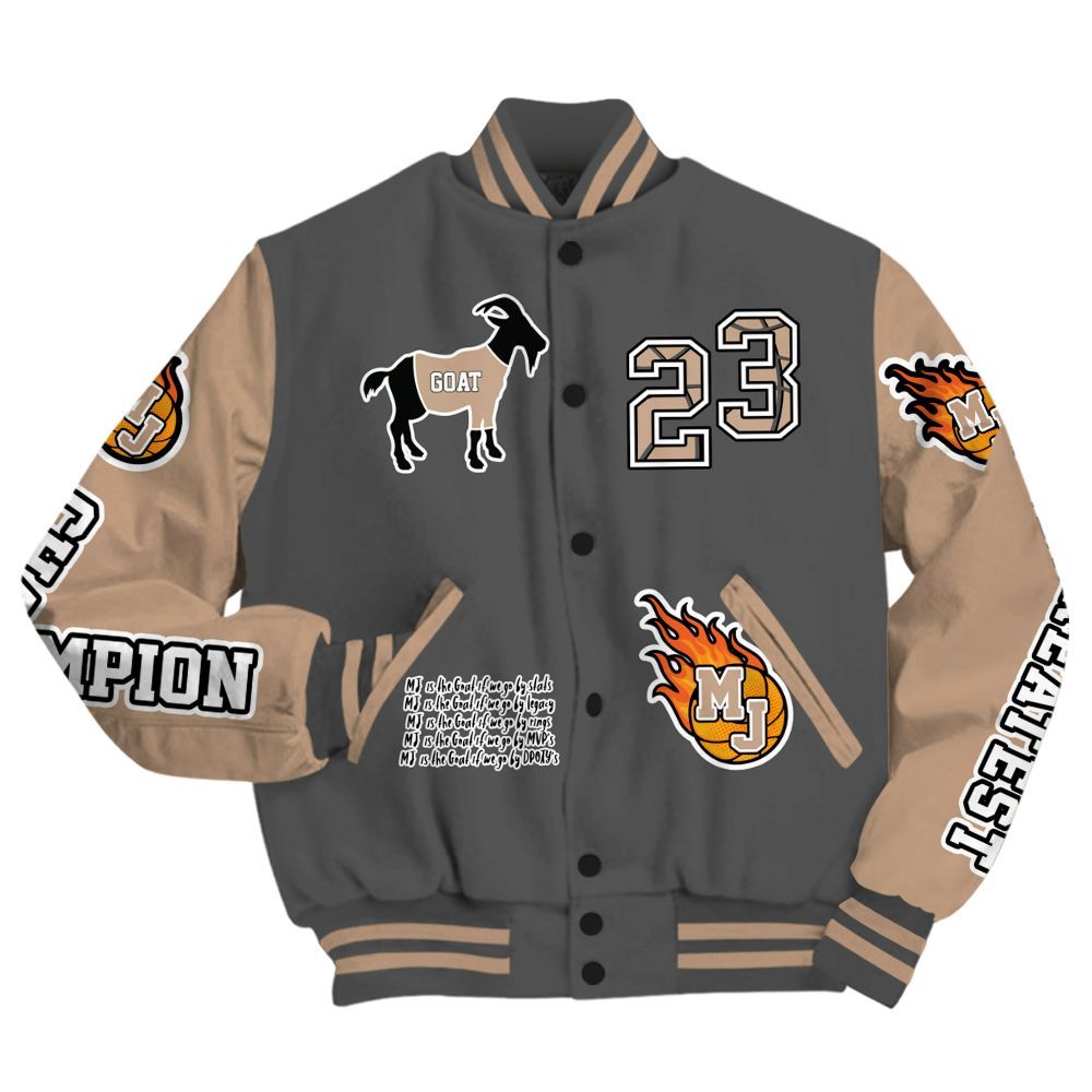 Varsity Jacket To Match Kobe 9 EM Mamba - 23 G.0.A.T Jump Up Basketball All Over Print