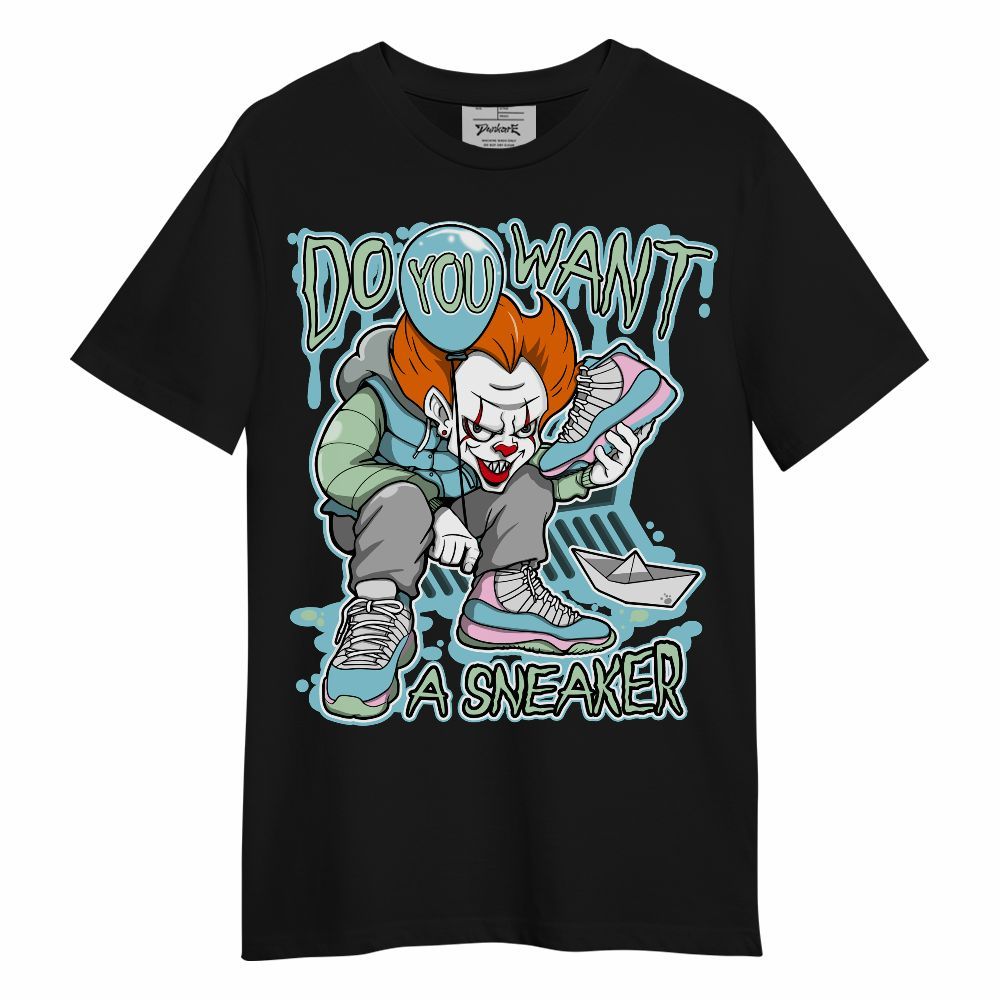 Shirt To Match SB Dunk Low Visty - Clown Scary Sneakers Halloween Graphic Unisex Shirt