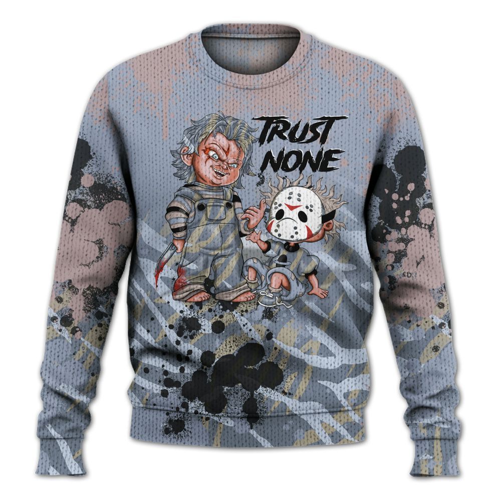 Knitted Sweater To Match Ja 2 Induction - Trust No One Scary