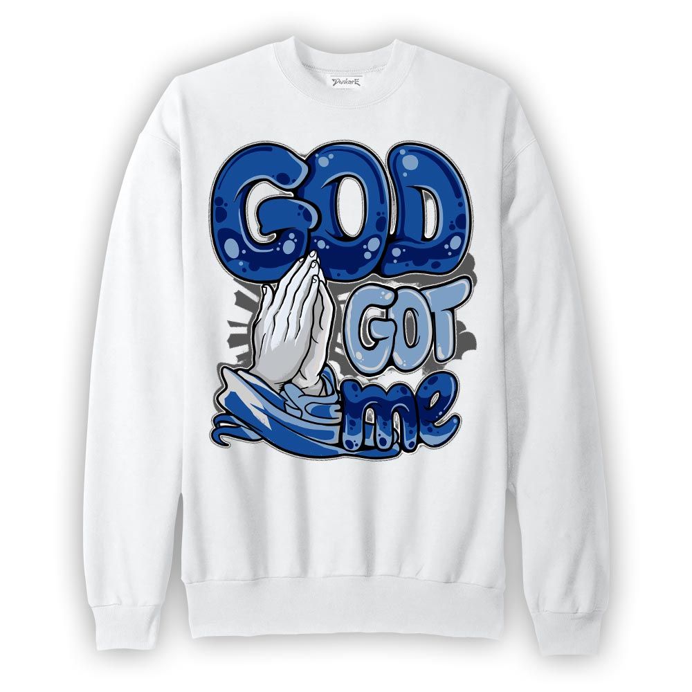Sweatshirt To match Low Space Royal 11s Sweatshirt - God's Gotten Graphic Graphic