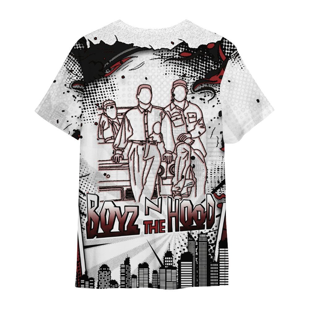 Shirt To Match Alternate Flu Game 12s - Movie BoyzZ The Hood All Over Print