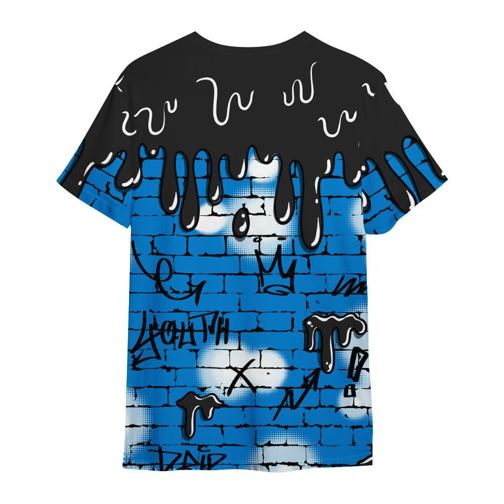 Shirt To Match High OG FragmentxULA White Black 1s - Been Different All Over Print