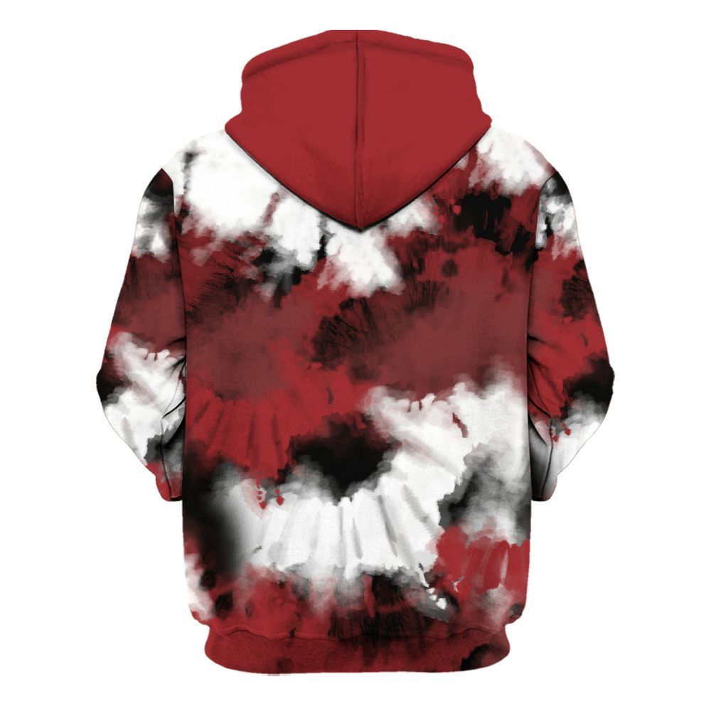 Hoodie To Match Alternate Flu Game 12s - Tie Dye FK Around Find Out All Over Print