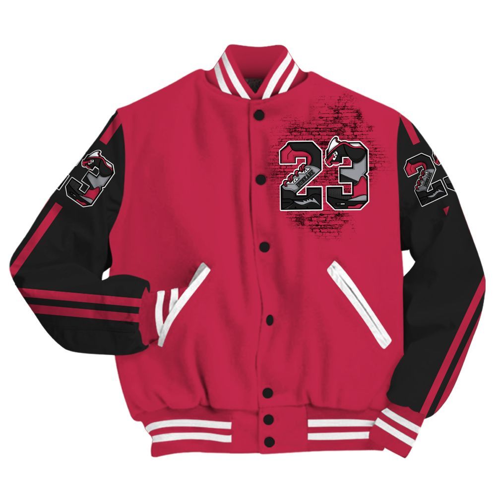 Varsity Jacket To Match Toro Bravo 4s - Custom Name Number 23 5s All Over Print