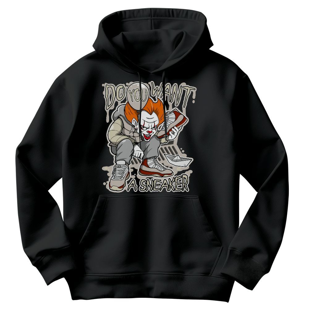 Sweatshirt To Match El Grito 5s - Clown Scary Sneakers Halloween Graphic Graphic