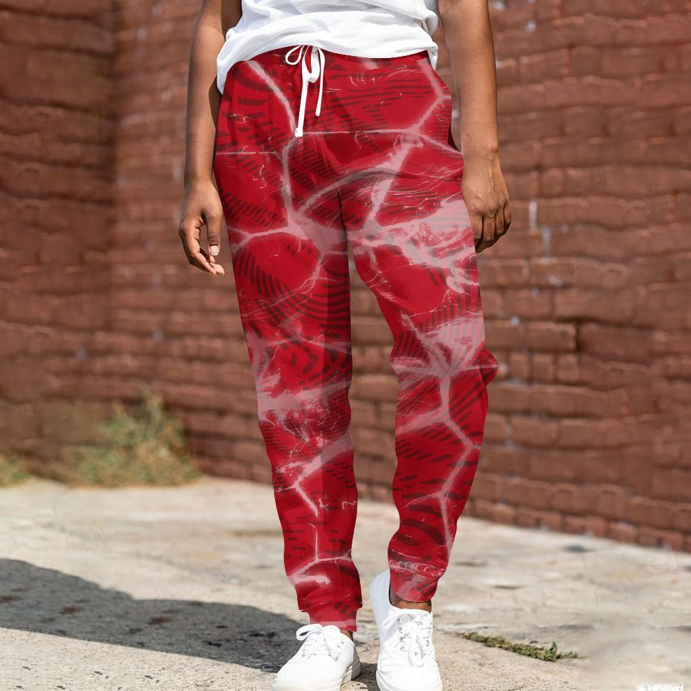 Sweatpant To Match Bred Velvet 11s - Fume All Over Print