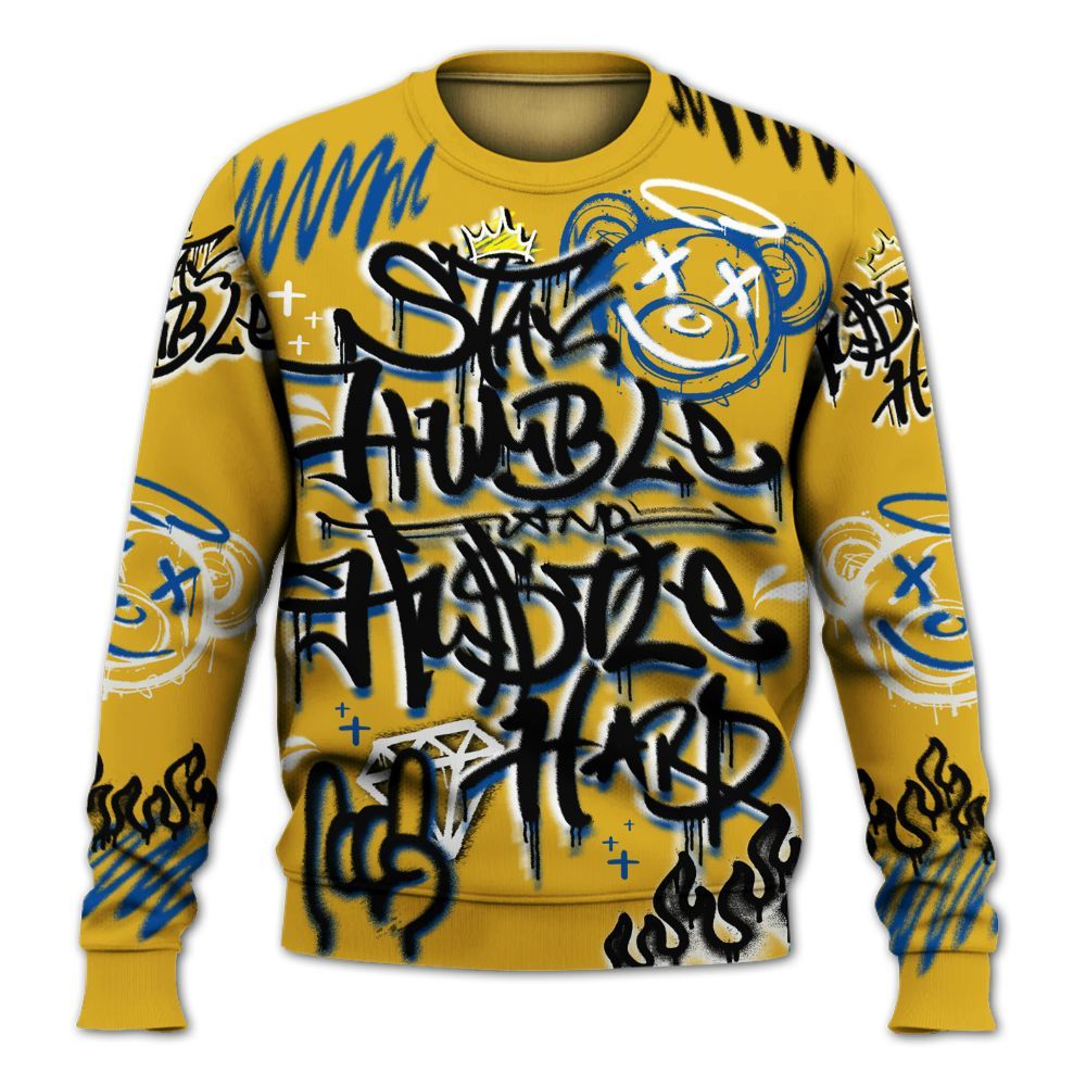 Sweatshirt To Match High Laney 1s - Humble Drip Streetwear Graffity All Over Print